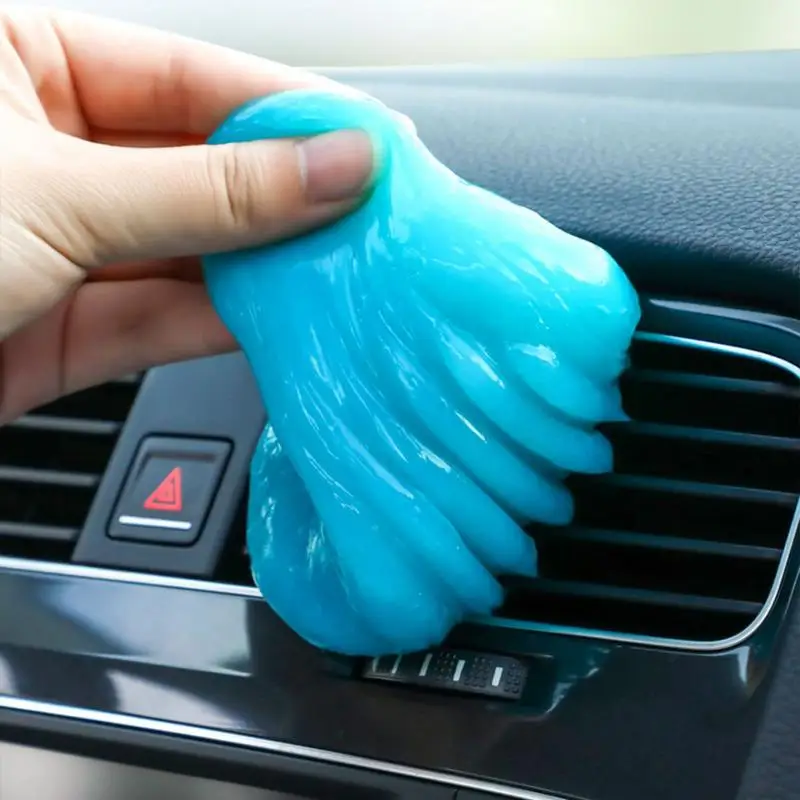 Car Cleaning Gel Universal Super Dust Clean Clay Dust Keyboard Cleaner multifunction  Car Gel Mud Putty Kit Auto Duster Removal