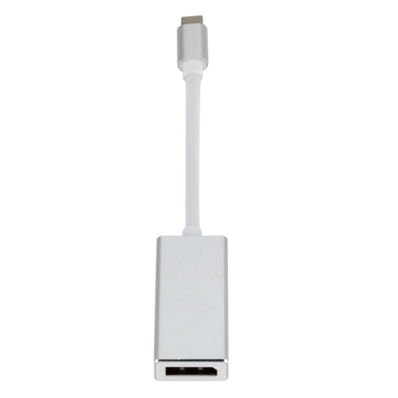 USB C do kabel DisplayPort typu C męski do żeński konwerter DP 4K @ 60Hz przewód wyświetlacza do laptopa Thunderbolt4/3