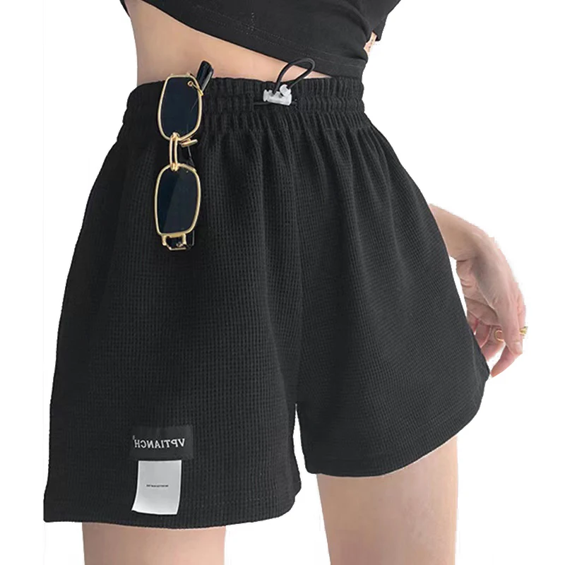 

2023 New Women Summer Shorts Cozy Simple Casual Loose Running Breathable Short All-match Streetwear High Waisted Wide Leg Bottom