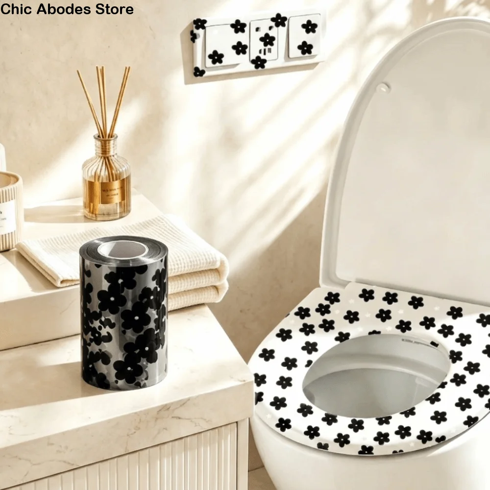 Waterproof Disposable Toilet Seat Covers Adhesive Lightweight Waterproof Toilet Seat Protectors Disposable Standard Size