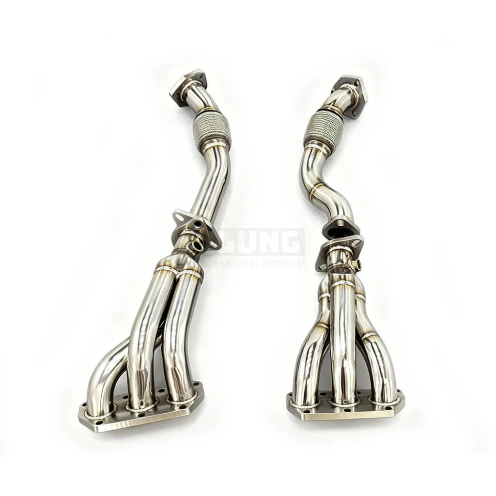 

High Performance Exhaust Manifold With Front Pipe For Audi TT MK1 MK2 3.2 2002-2009 Stainless Steel Exhaust Collector