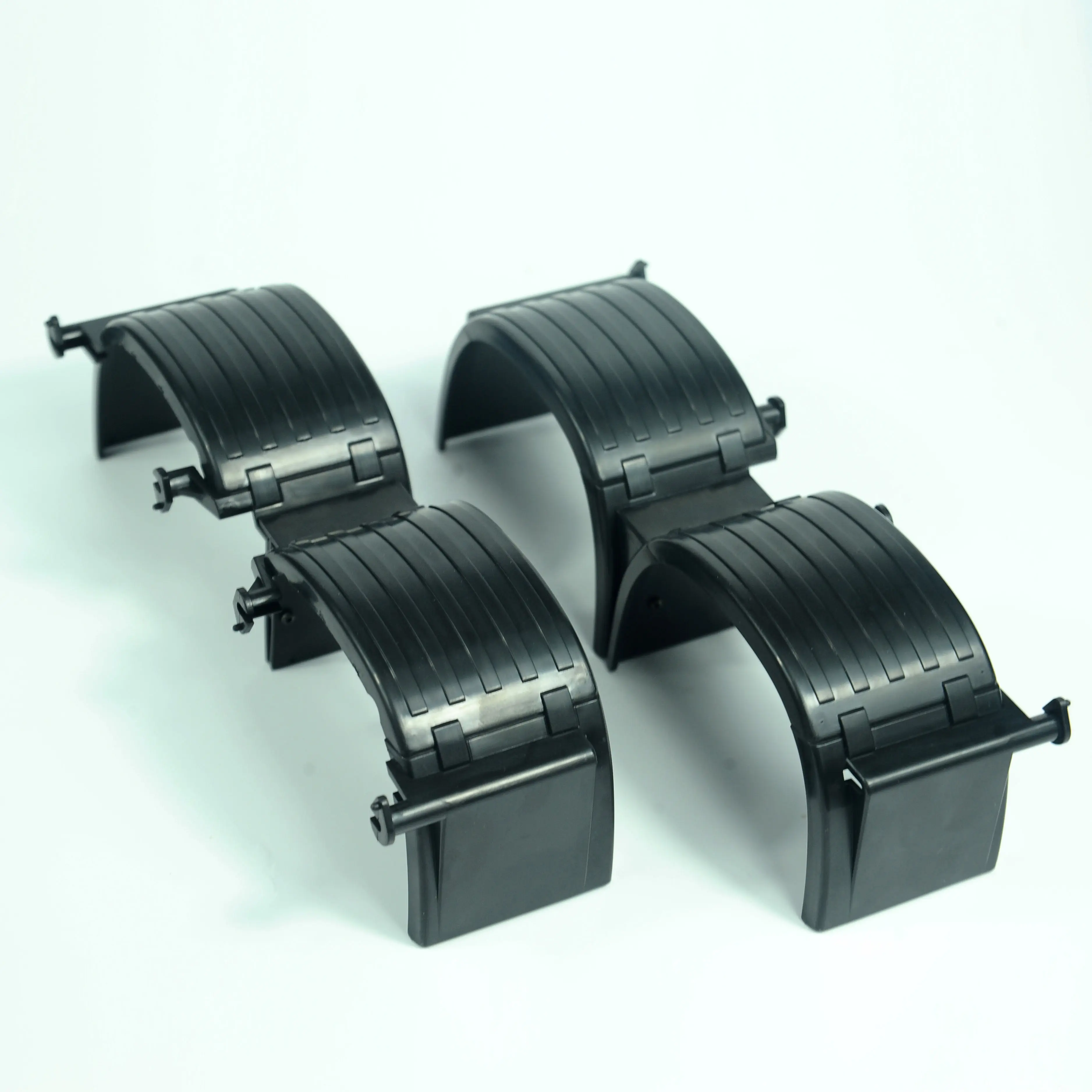 Biaxial Fender Plastic 1 Set For 1/14 Tamiyaa RC Dump Truck Tipper Tractor Engineering Vehicle MODO DIY Toy Model Parts