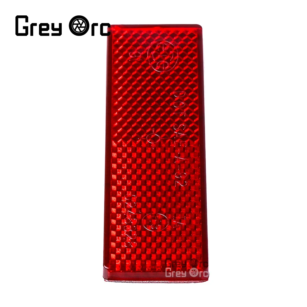 

Rectangle Car Motorcycle Bike Self-adhesive On Safety Reflector For BMW S1000RR S1000R R1200 92MM*26MM Reflective Plate