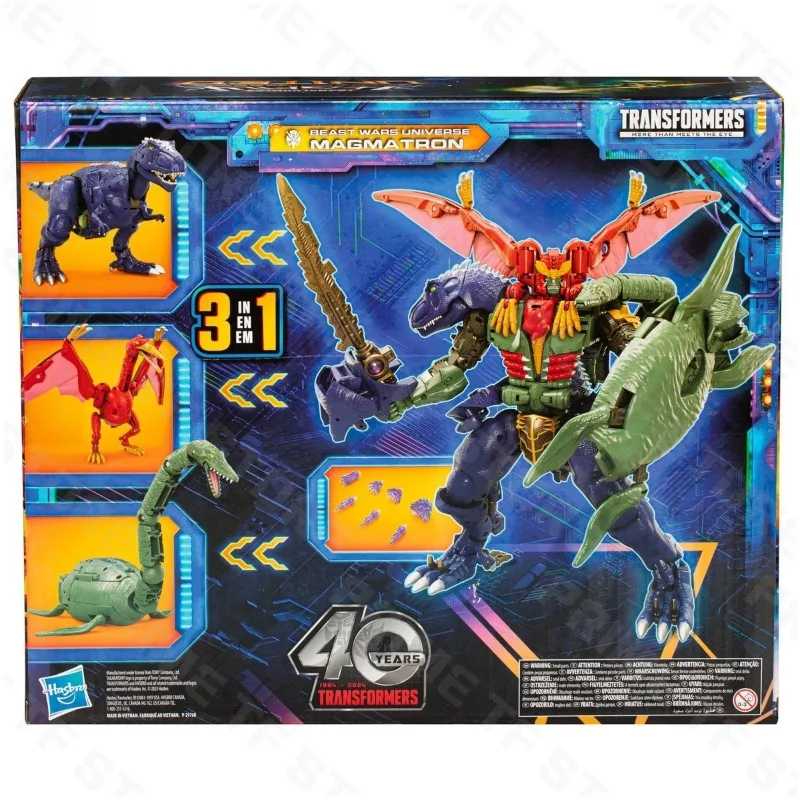 Origineel Hasbro Transformation Toy Generations G Series Legacy United Commander Class Beast Wars Universe Magmatron C-Class