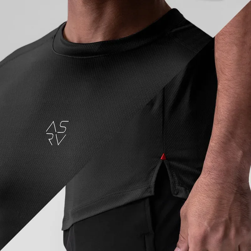 Summer New Men\'s T-Shirt Sport Short Sleeve Men\'s Gym Quick-Drying Compression Training Fitness Casual Tee Workouts Clothing