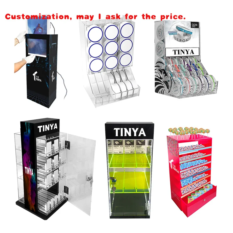 

custom.Custom Stand Display Pusher Snuff Bottle Display Cabinet Snus Display Stand