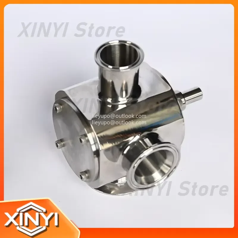 for Precision Industrial Paste Filling Equipment Three Way Rotary Rapid Valve High Cleanliness Model