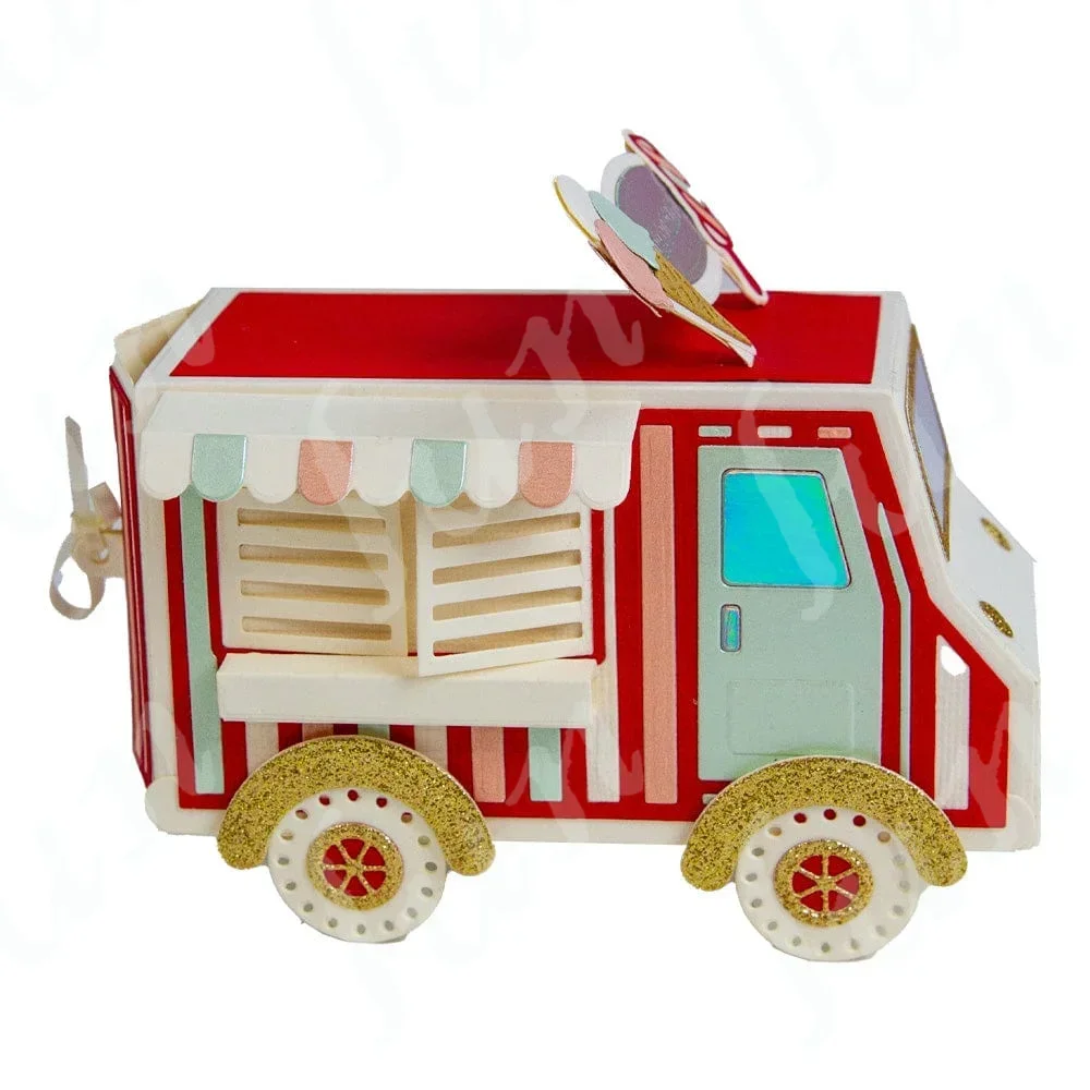 Christmas Snowman Tags Metal Cutting Dies Box Decoration Scrapbook DIY Paper Card Album Embossing Wheelbarrow Craft Template