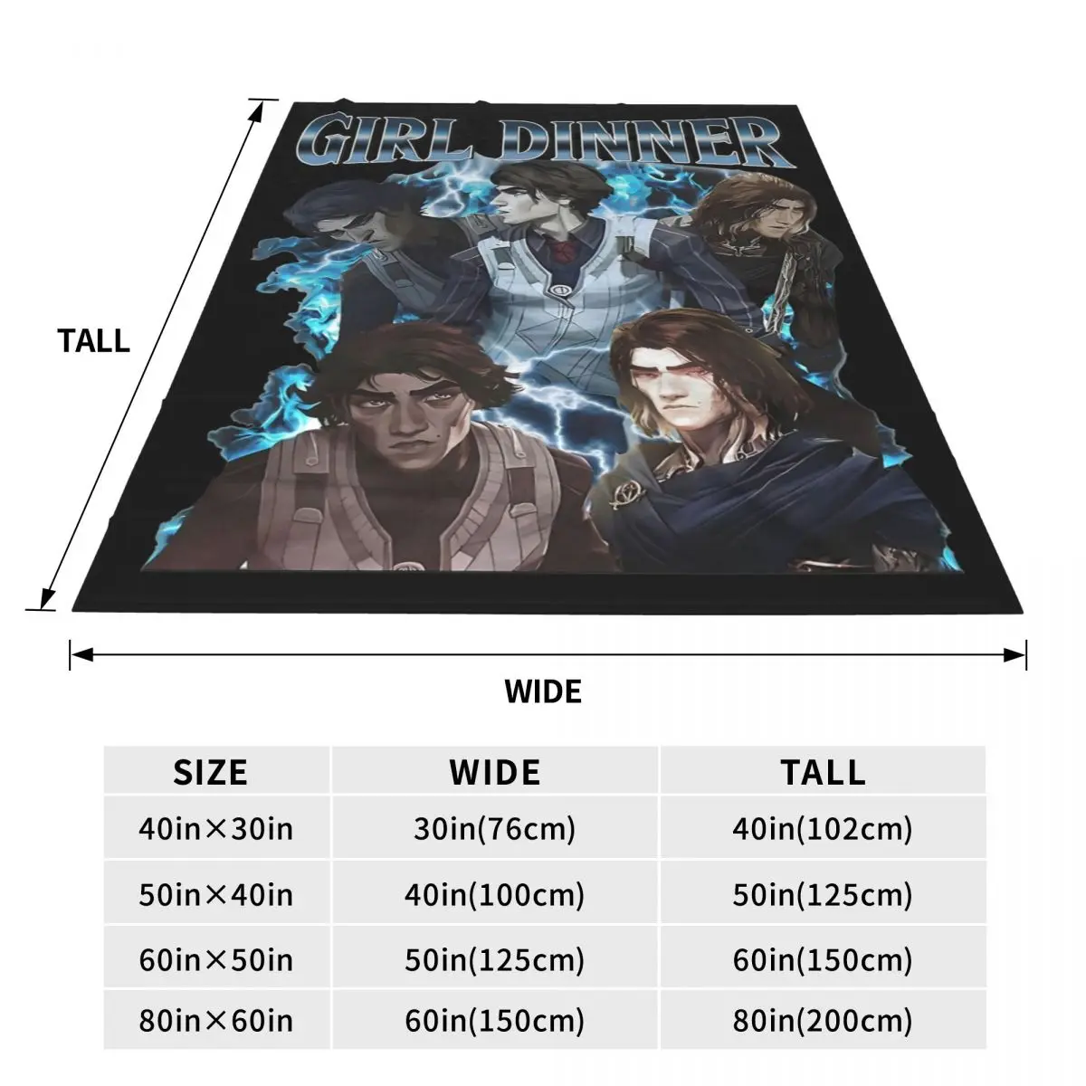 فتاة عشاء فيكتور غامض بطانية الفانيلا الشتاء فيلم لعبة متعددة الوظائف فائقة النعومة رمي البطانيات للسرير السفر لحاف #5