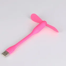 Mini USB Fan Portable Bendable Handheld Fan Multifunctional for Power Bank Laptop AC Charger for Computer Summer Gadgets