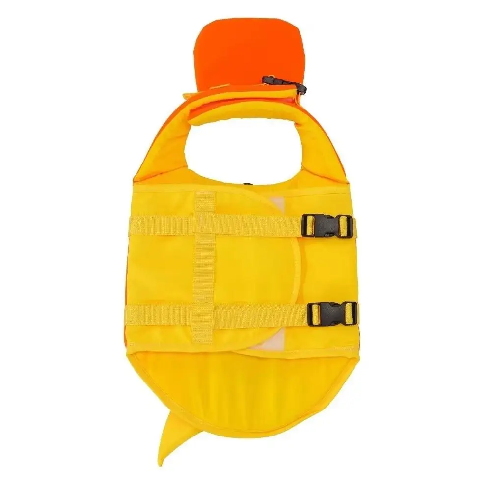 Hai-förmige Hunde-Schwimmweste, wasserdicht, atmungsaktiv, verstellbar, für Welpen, Sicherheitsweste für Strand und Schwimmen – Detail 6