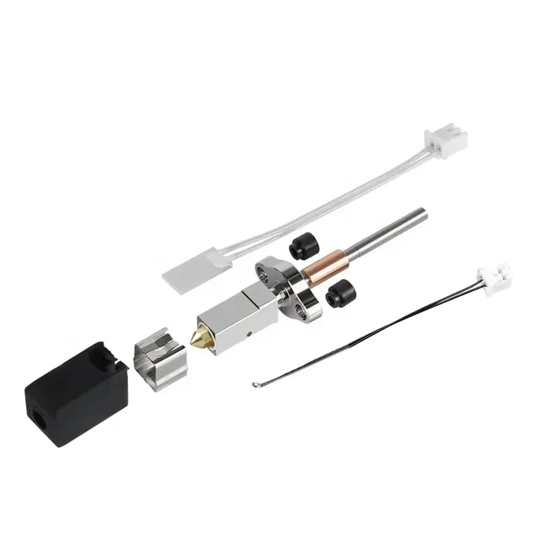 Upgraded K1C Hotend Kit Integrated Heating Block Structure Wear Resistant Hardened Steel Removable Nozzle Accessories