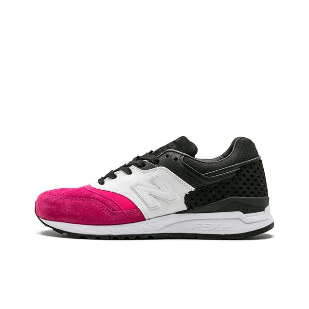 New Balance 997.5 Series Running Shoes Unisex Low Top White/Pink/Black ML997HPH