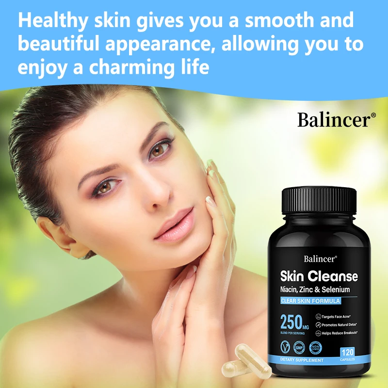 Zinc + Selenium - Supports Immune System and Metabolism, Promotes Skin and Joint Health, Cleanses The Intestines
