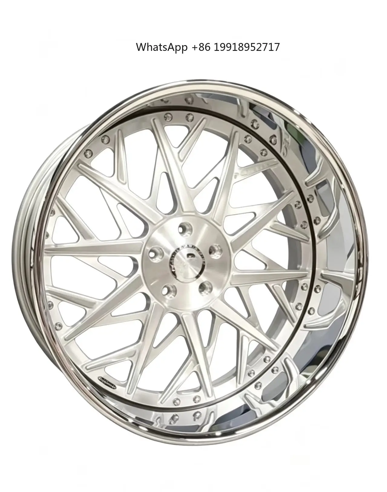 Rines Forjados 6x139.7 5x127 6x5.5 de 22 24 26 28 Pulgadas para Auto, Diseño Cóncavo de 2 Piezas para Charger Impala JJ1945