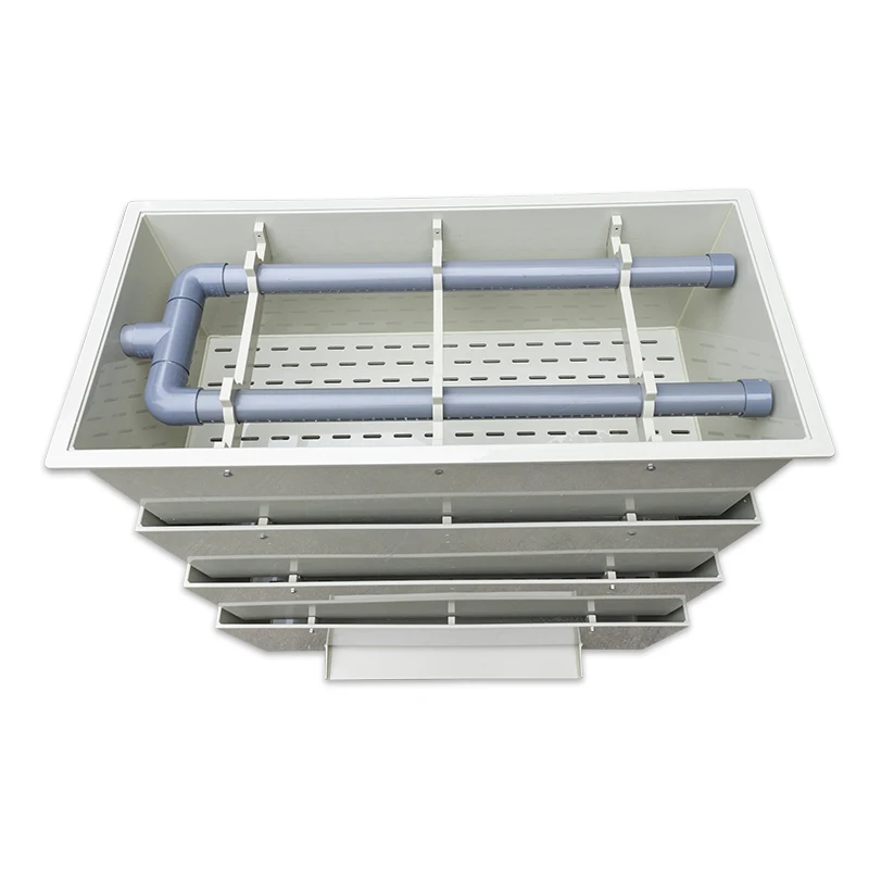 Media Tower Trickle Filter, Aquarium Fish Tank Koi Pond Bacteria House Water Treatment