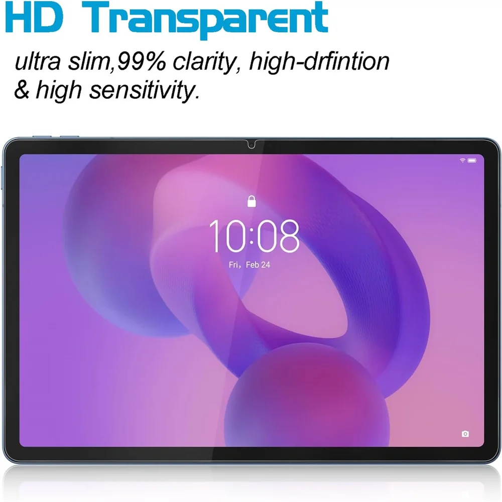2 PCS HD Tempered Glass Screen Protector For Lenovo Idea Tab 11 Inch 2025 TB-336ZU TB-336FU Anti-Fingerprint Protective Film