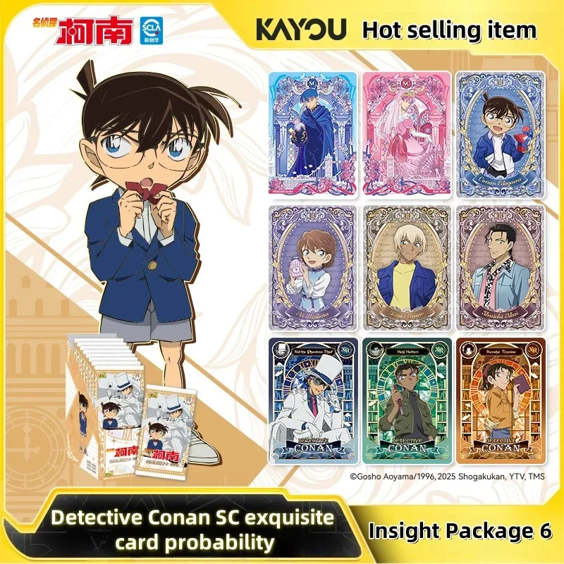 kayou-authentic-detective-conan-series-card-anime-character-peripheral-children's-festival-collection-toy-gift-original-box