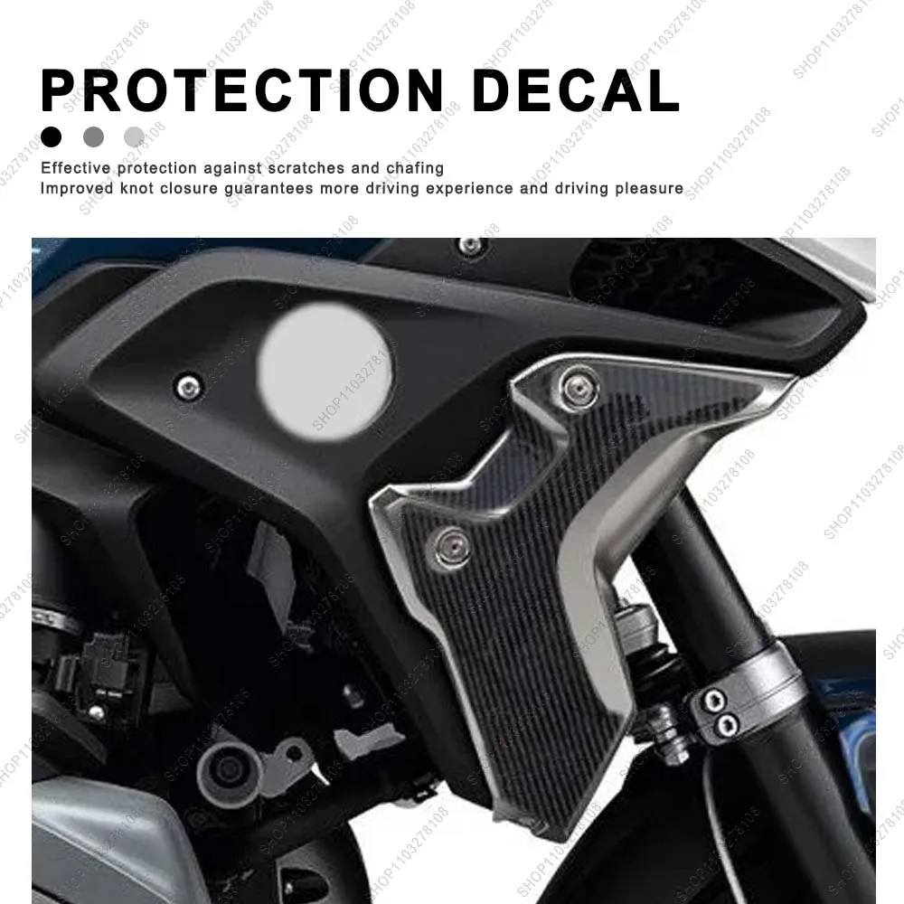 For BMW R 1250 GS 2021-2023 Motorcycle Side Body Frame Airbox Protection Sticker 3D Gel Resin Sticker waterproof Kit