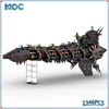 글로리아나 클래스 전함 모델 MOC 빌딩 블록, DIY 조립 벽돌, 교육 컬렉션 디스플레이 공간 장난감 선물, 2346 개 1