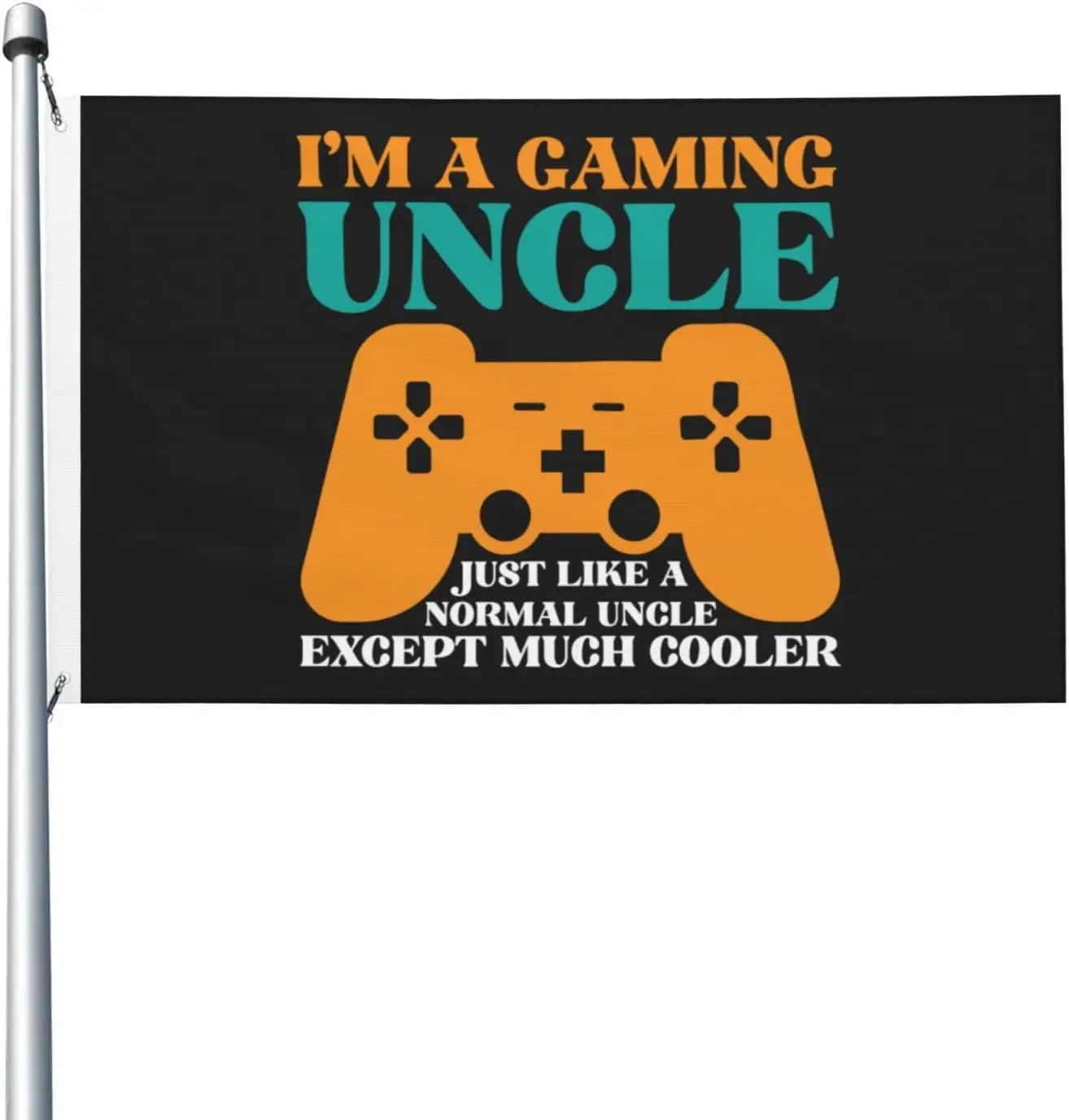 Flagicts 100% Polyester I'm A Gaming Uncle Just Like A Normal Uncle Except Much Cooler Flag