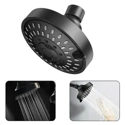 High Pressure Shower Head Sprayer 4-Inch Rotatable Adjustable Bath Head Five-Speed Water-Saving Concealed Shower Top Spray