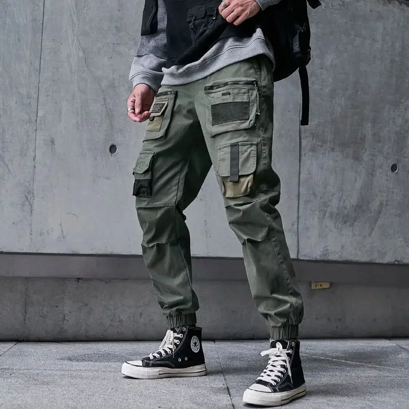 Outdoor Trousers Man Spring Summer Multi Pocket Harem Cargo Pants for Men Hiking Multipockets Cheapest Luxury Designer New In