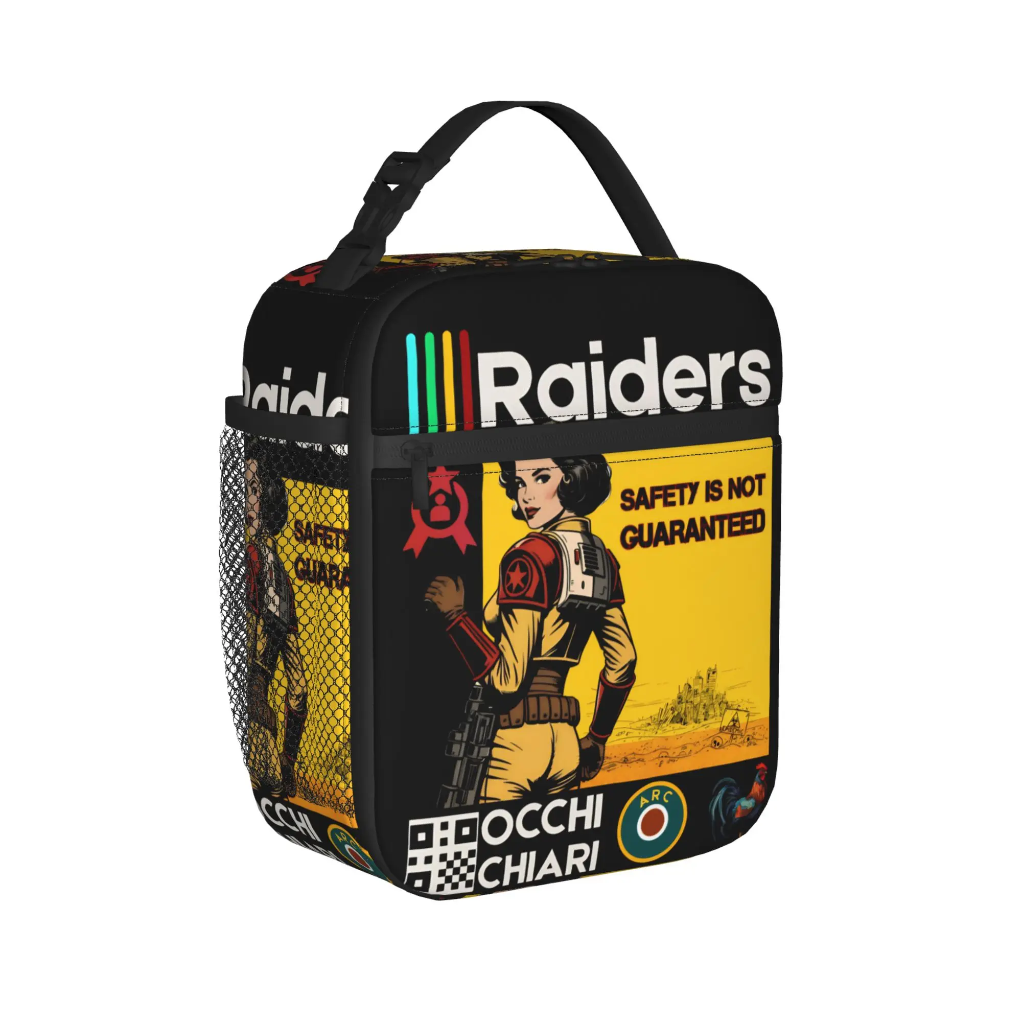 ARC Raiders Adventure Shoot Game Insulated Lunch Bag Cooler Bag Reusable,Lunch Container  Large Tote Lunch Box Bento Pouch