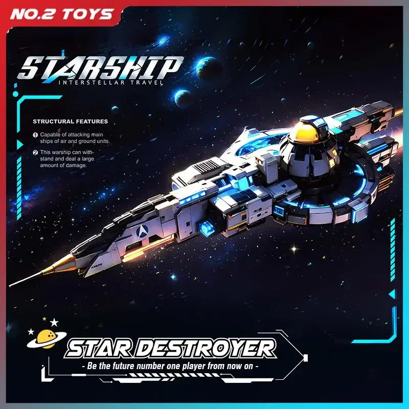 994PCS Star Destroyer Building Blocks Creative DIY Spacefighter Model Block Bricks Toys for Kids Adult Collection Gift Boys Toy