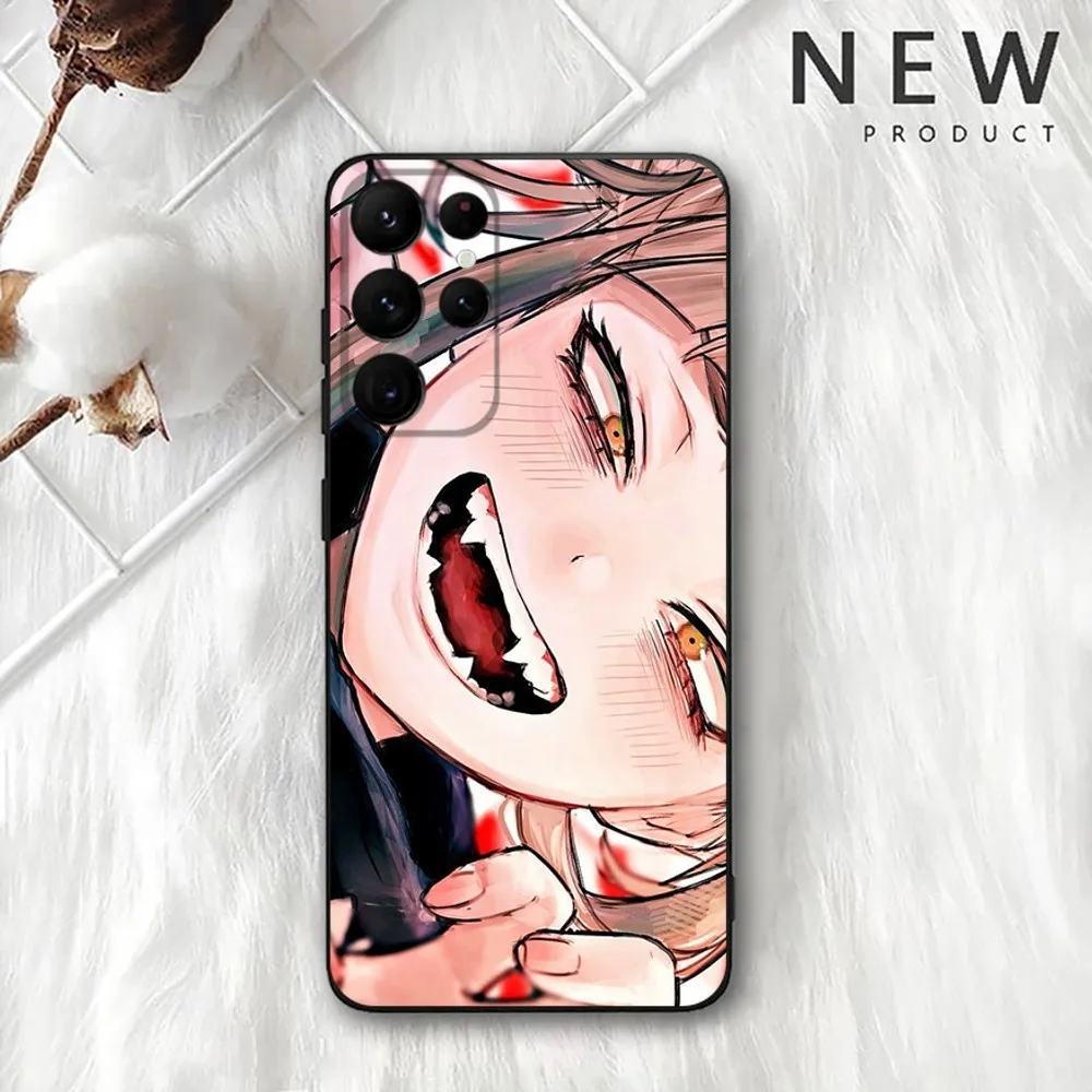 My Hero Academia Himiko Toga Etui na telefon do Samsung Galaxy A20, A21s, A22, A31, A32, A52, A53, A72, 73, A80, A91 Miękki czarny pokrowiec