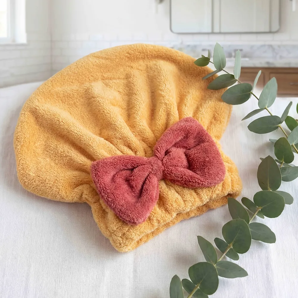 Microfiber Hair Drying Cap, Qu - Head Wrap Turban avis et prix