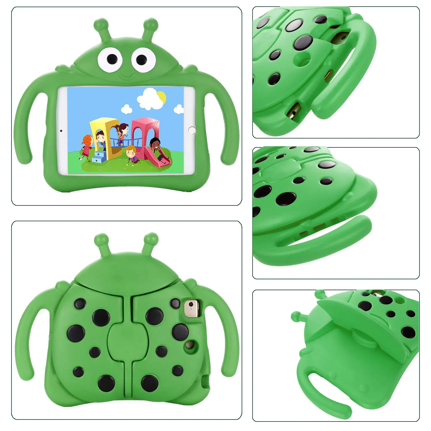 

Tablet Case For Samsung Galaxy Tab A 7.0 T280 T285/T210/T230/T110/P3200 Shockproof Kid EVA Cartoon Beetle Stand Tablet Cover