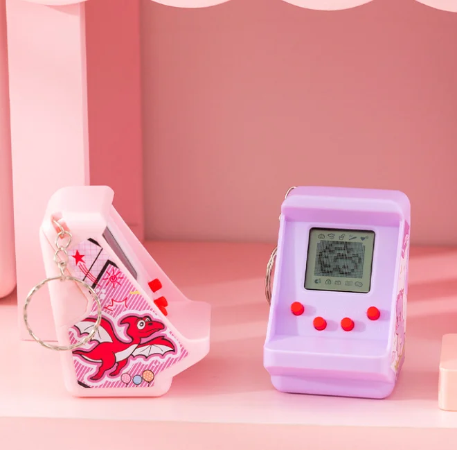 1/3/5 PCS Christmas Gift Virtual Pet Raising Game Machine Retro Pocket Electronic Pet Console Portable Stress Relief Leisure