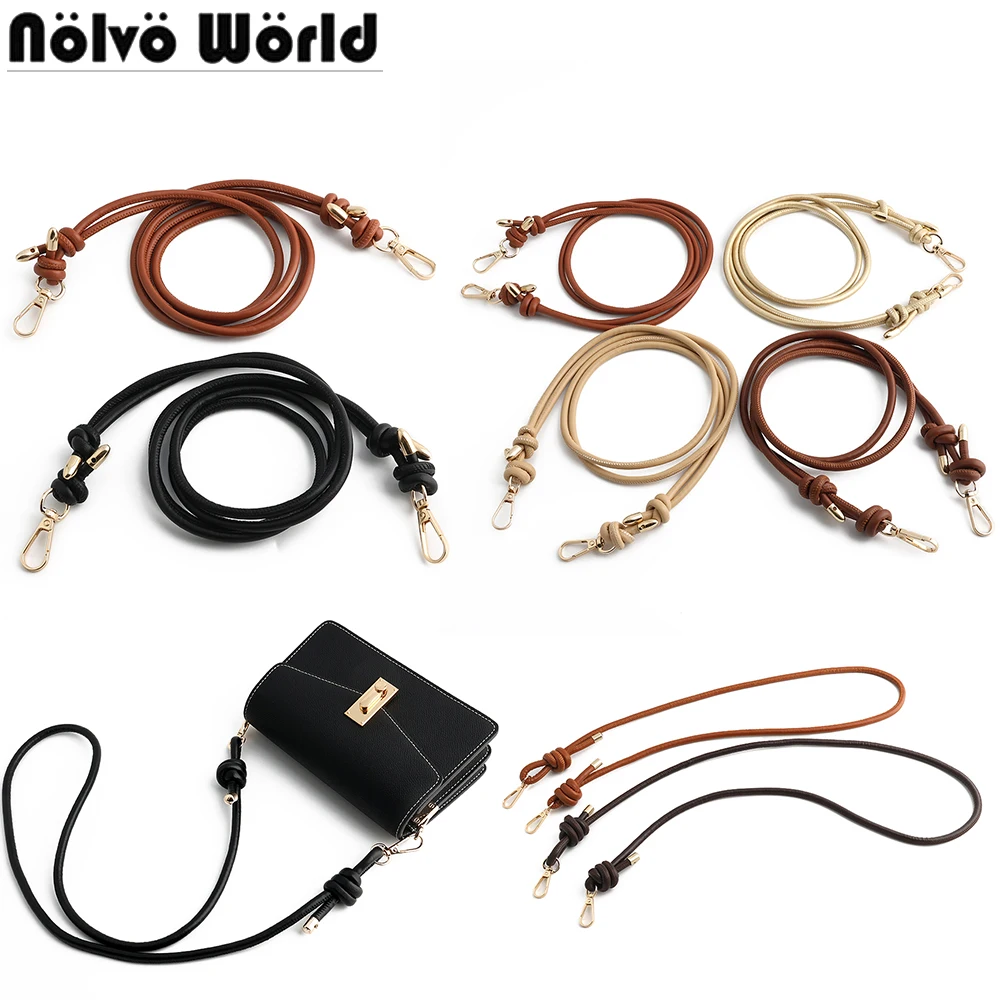 2/5/10PCS 65-115cm Adjustable PU leather Bag Strap For Mini Shoulder Crossbody Mobile Phone Lanyard Handbag Handle Accessories