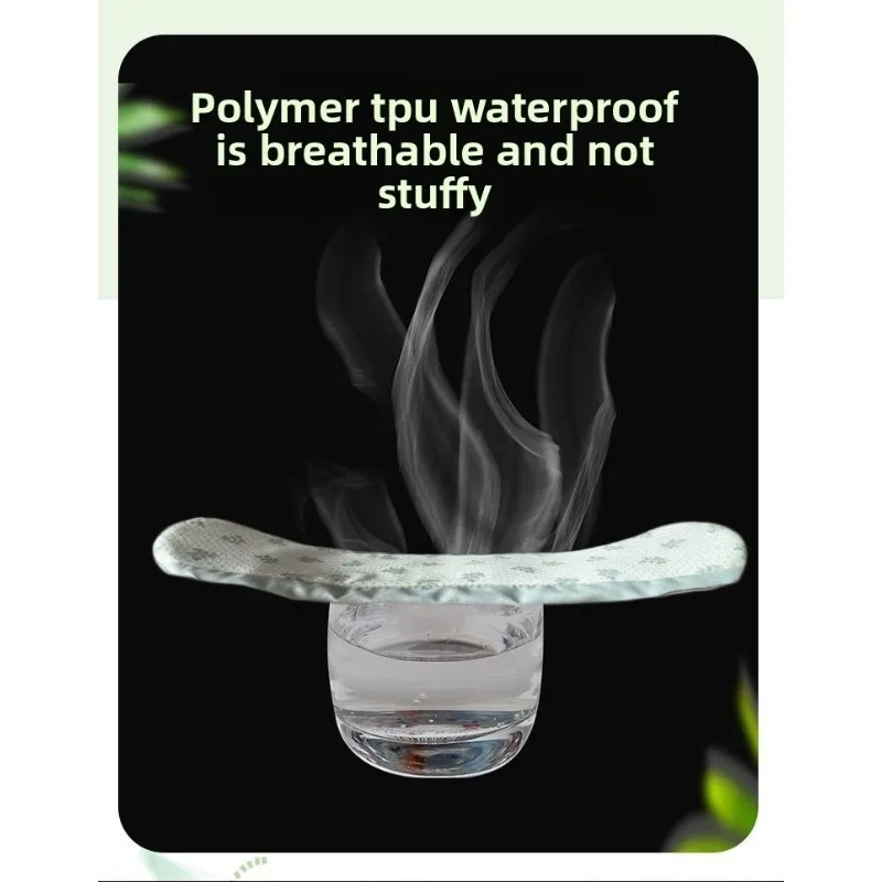 Panty Liner Katun yang Dapat Digunakan Kembali dan Dicuci, Perawatan Kewanitaan Alami Herbal yang Nyaman, Anti Bocor, Bernapas, Pengontrol Bau, Perlindungan Harian