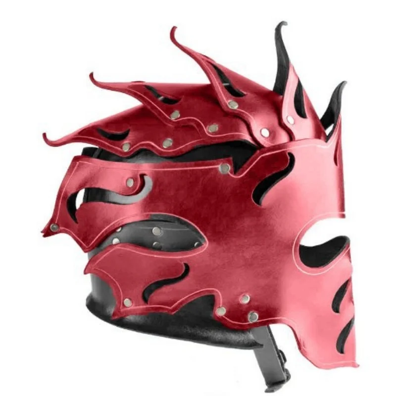Funny Armor-Style Openwork Mask Norse Viking Medieval COSPLAY Performance Prop