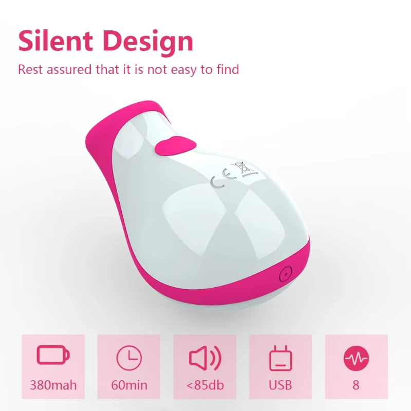 Clitoral Sucking Vibrator 8 Speeds Vibrating Sucker Oral Sex Nipple Clit Stimulator Female Erotic Masturbator Sex Toys for Women - view 5