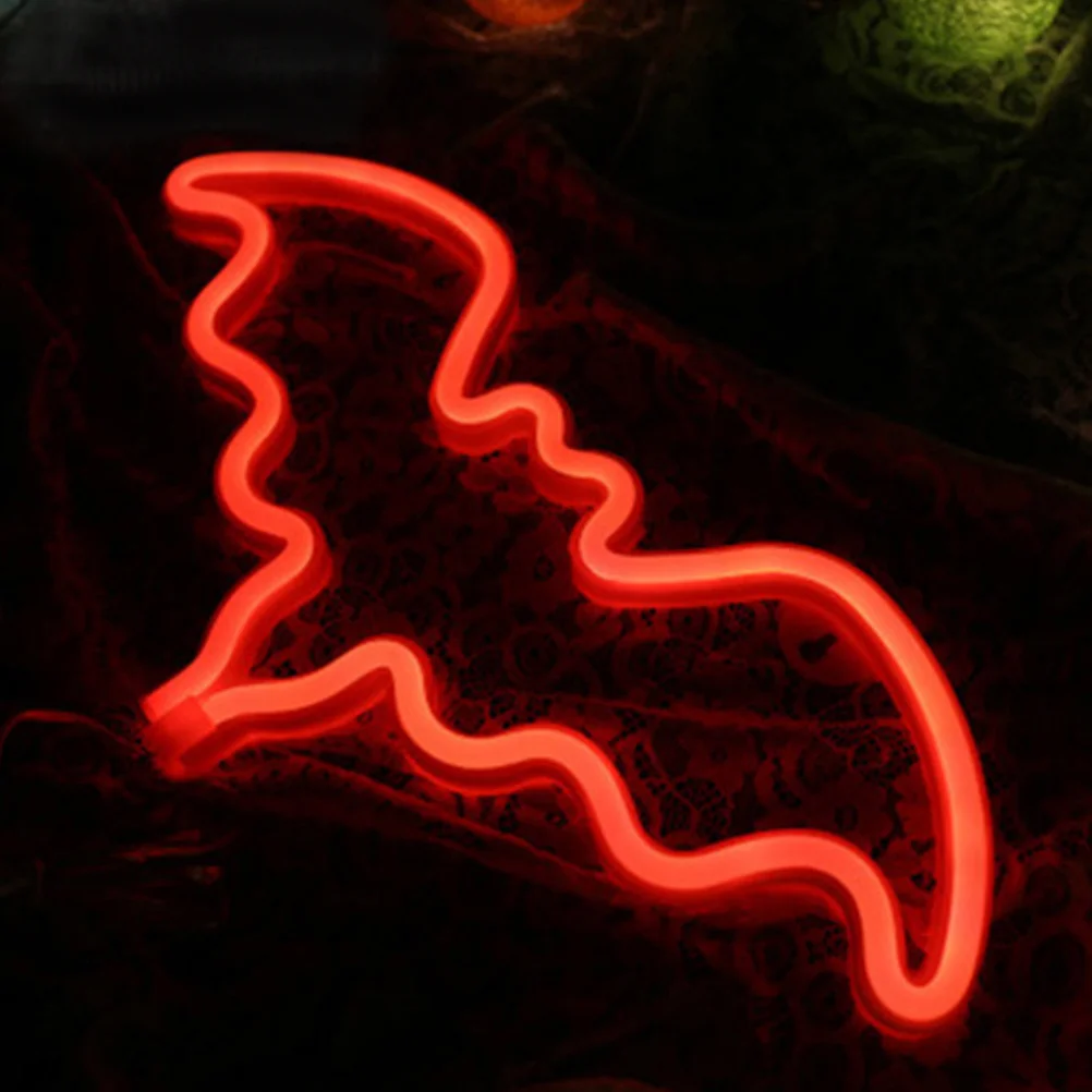 

Decorations Outdoor Neon Light Bat Bar Party Decorative for Halloween LED