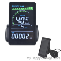 UART2 M6C Waterproof  Electric Bike Bicycle LCD Display Meter  E Scooter LCD Panel Color Screen with USB For Mountain Electric