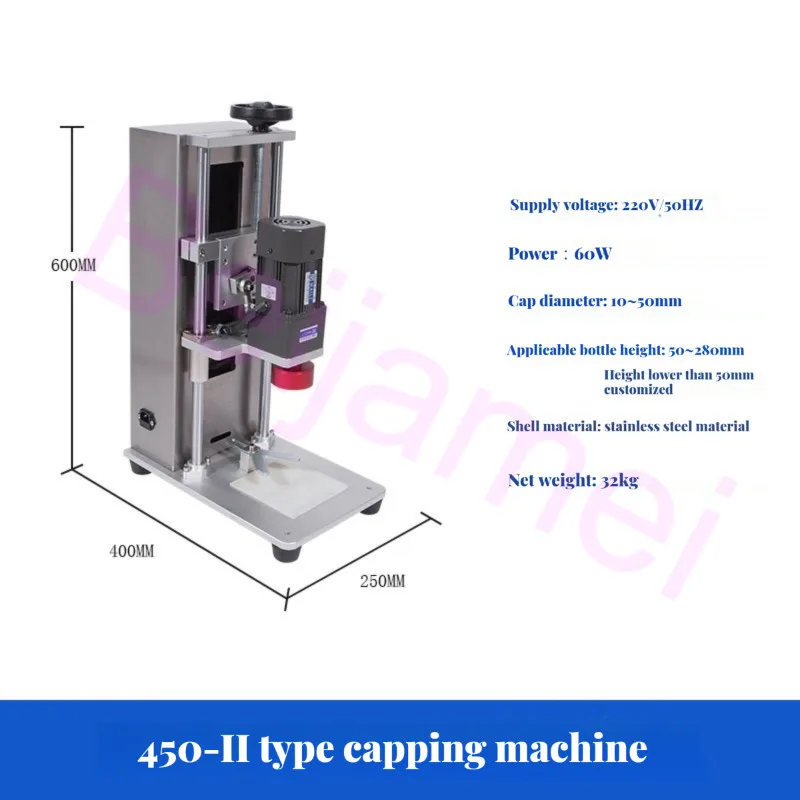 Bàn Tự Động Đóng Nắp Máy Điện Nhựa Nắp Chai Kín Khóa Máy Nước Capper