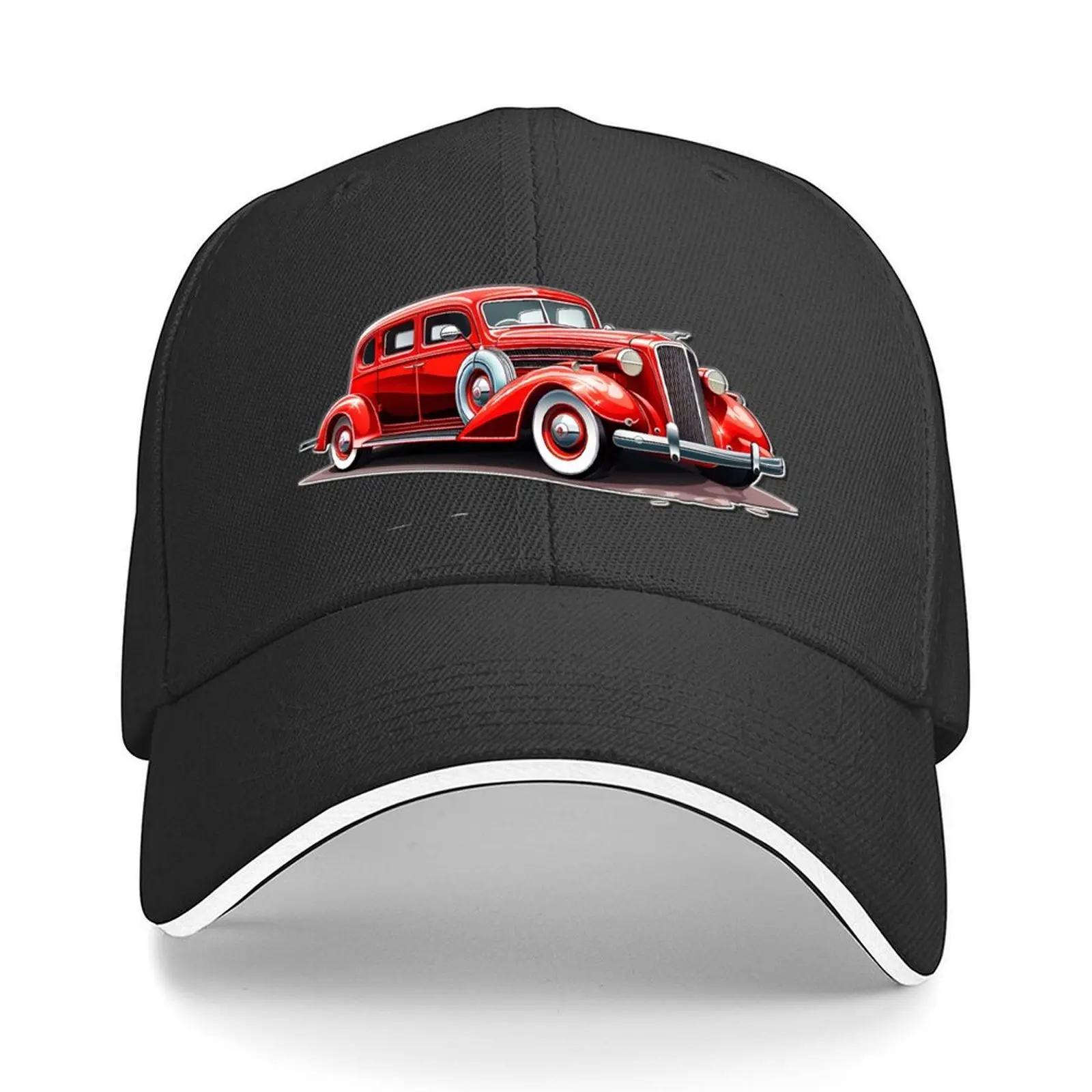 

Cuban Havana Vintage Retro Old Classic Car Cars T- Shirt Baseball Cap Hat Luxury Brand Sunhat Hood Ladies Men's