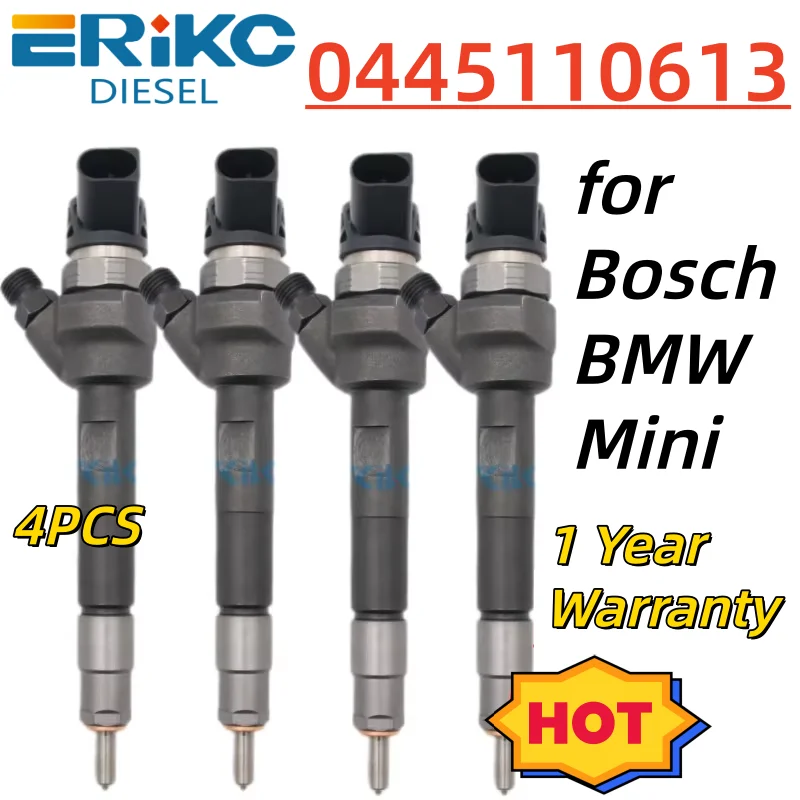

0445110613 Топливная форсунка 0445110 613 Common Rail 0 445 110 613 для BMW Mini 13538514146 8514146 0986435268