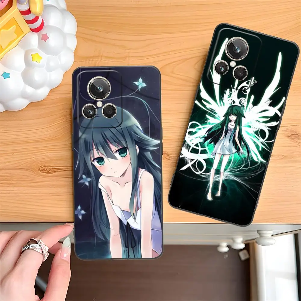 Saya no Uta حافظة هاتف محمول لهاتف Realme 15 14 13 12 11 10 9 Pro Plus T i Lite 5G غطاء طباعة ملون غطاء فاخر جميل