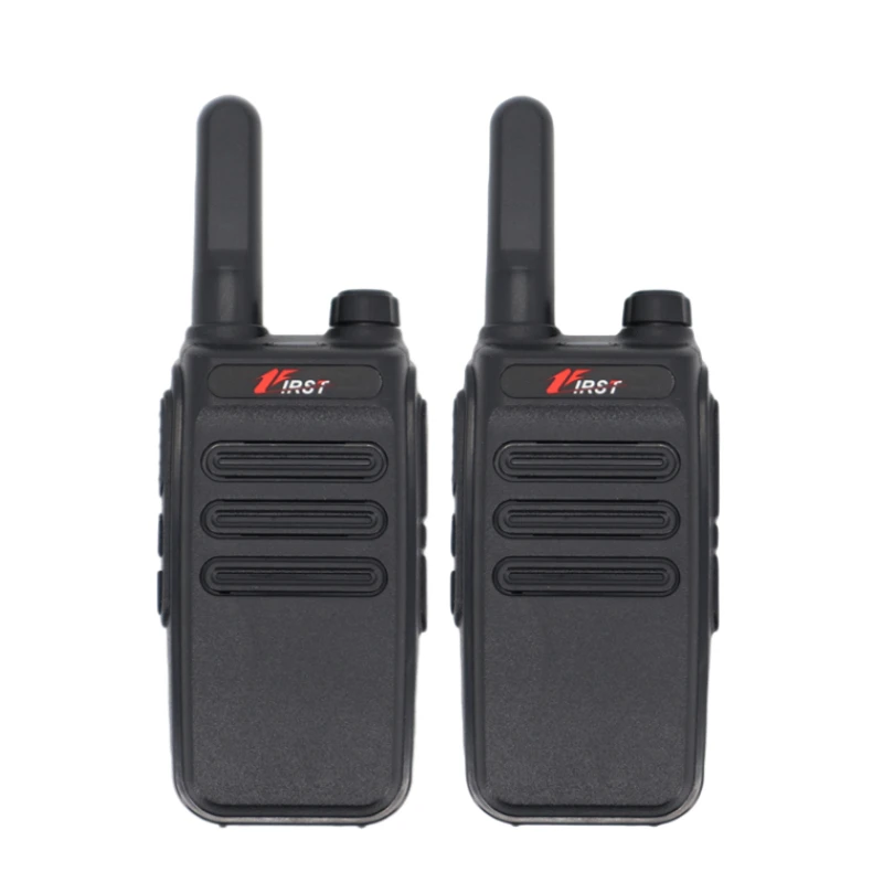 Irst-Mini Walkie Talkie portátil, para restaurante, Hotel, Bar, salón de belleza, Radio de dos vías, Walkie-talkies HT PTT, 2 piezas