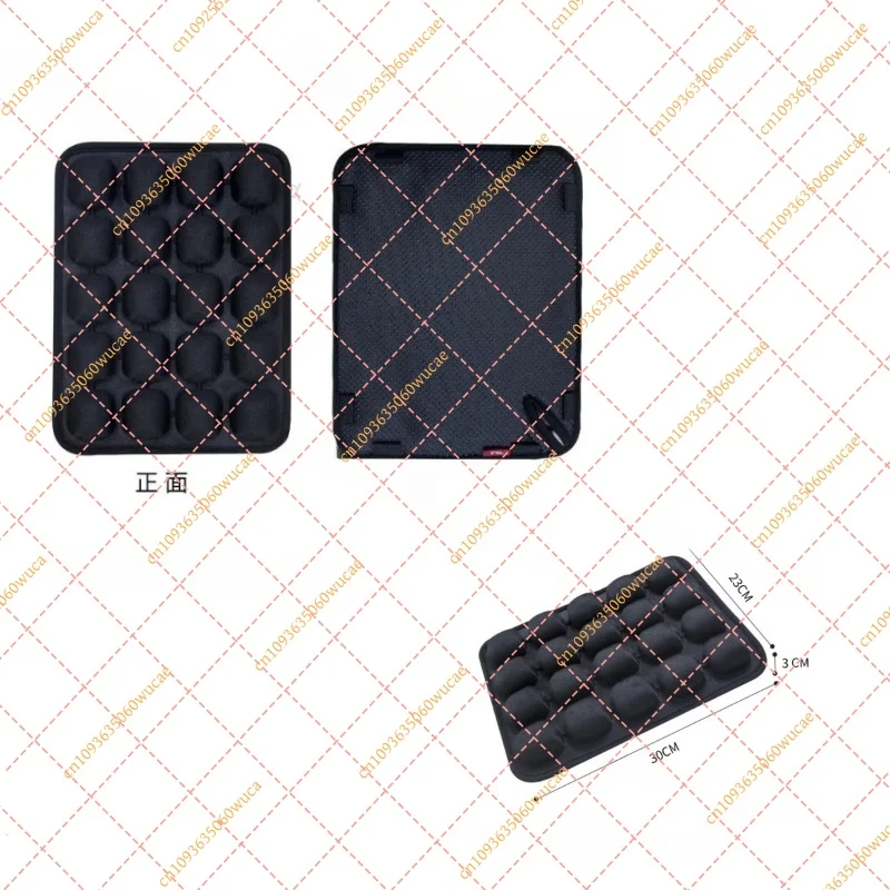

Universal 3D Inflatable Motorcycle Seat Cushion Breathable Ventilated Electric Bike Seat Pad