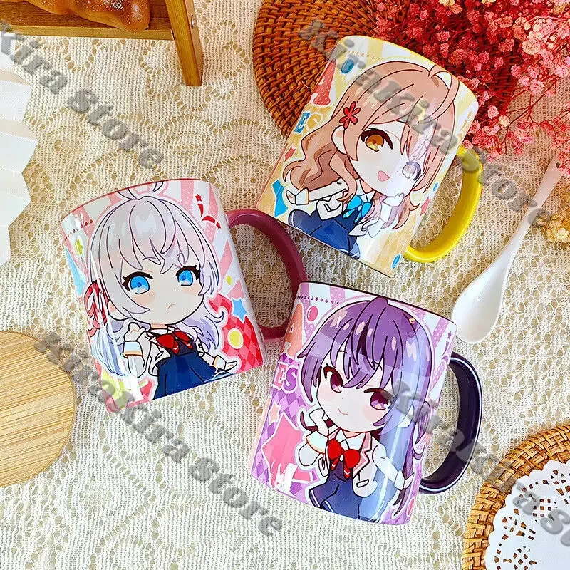 

Alya Sometimes Hides Her Feelings in Russian Керамическая кружка Alisa Michaiłowa Kujou Аниме Suo Yuki Чашка молока Подарок Kuze Masachika Кружки