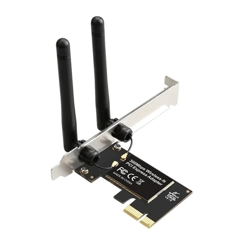 

PCIE Wireless Networking Adapter Card WIFI Receiver 300M 2.4+5G WiFi Transmitter