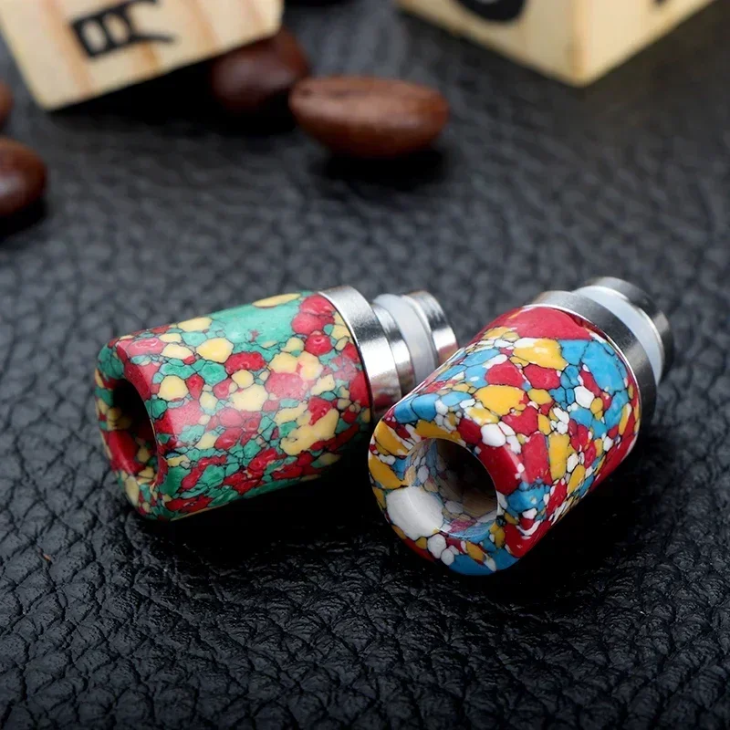 1 قطعة 510 بالتنقيط تلميح الفولاذ المقاوم للصدأ حجر الصنوبر جولة القش المشتركة #4