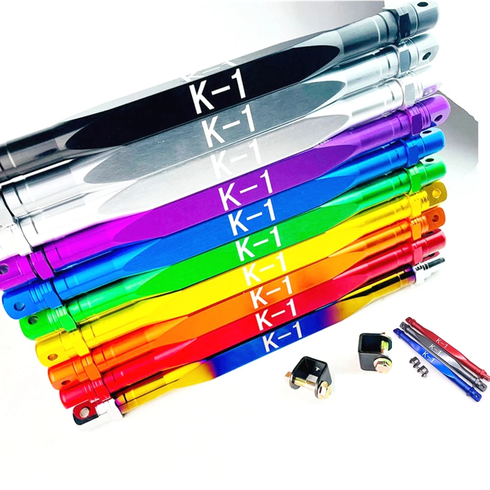 

Universal Motorcycle E-bike Scooter Frame Reinforce Rod K1 Square Fixed Beam Rod For Yamaha FORCE JOG GY6 RSZ NIU Ninebot Modify