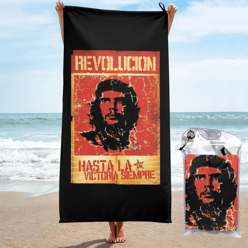 Che Guevara Cuba Revolucion Hasta La Victoria Mito 1 Quick dry Towel Surf Smooth Absorbent Personalized